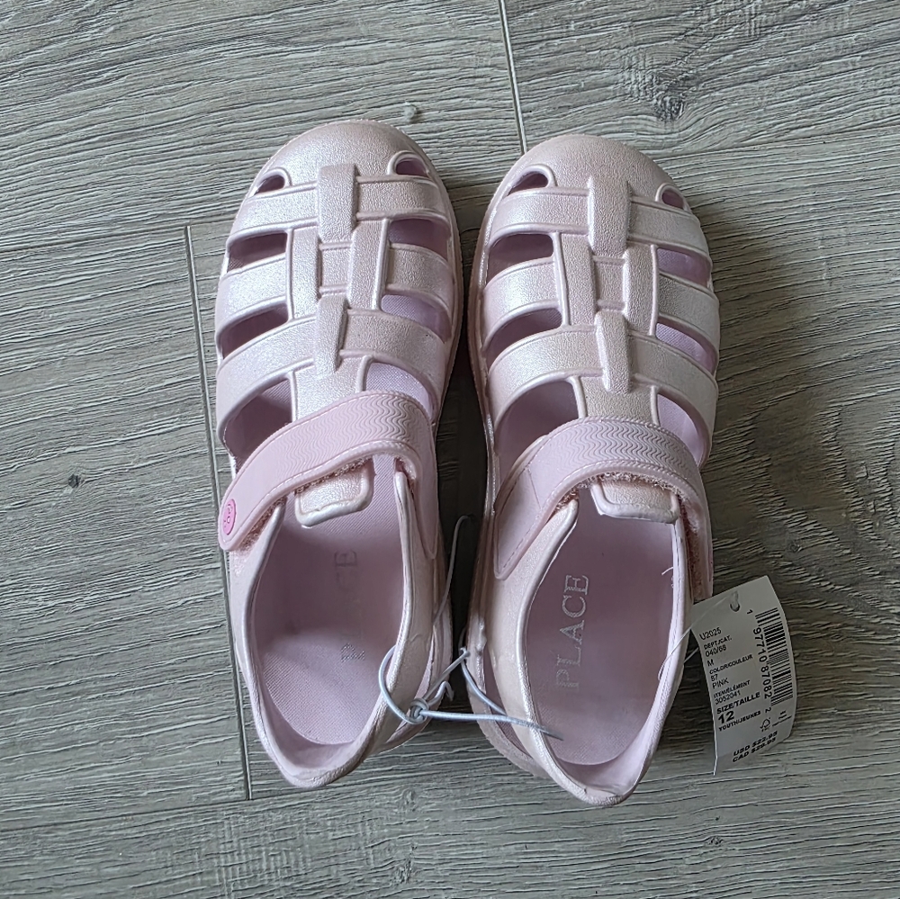 The Children's Place Light Pink Kids Sandals